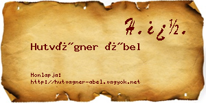 Hutvágner Ábel névjegykártya